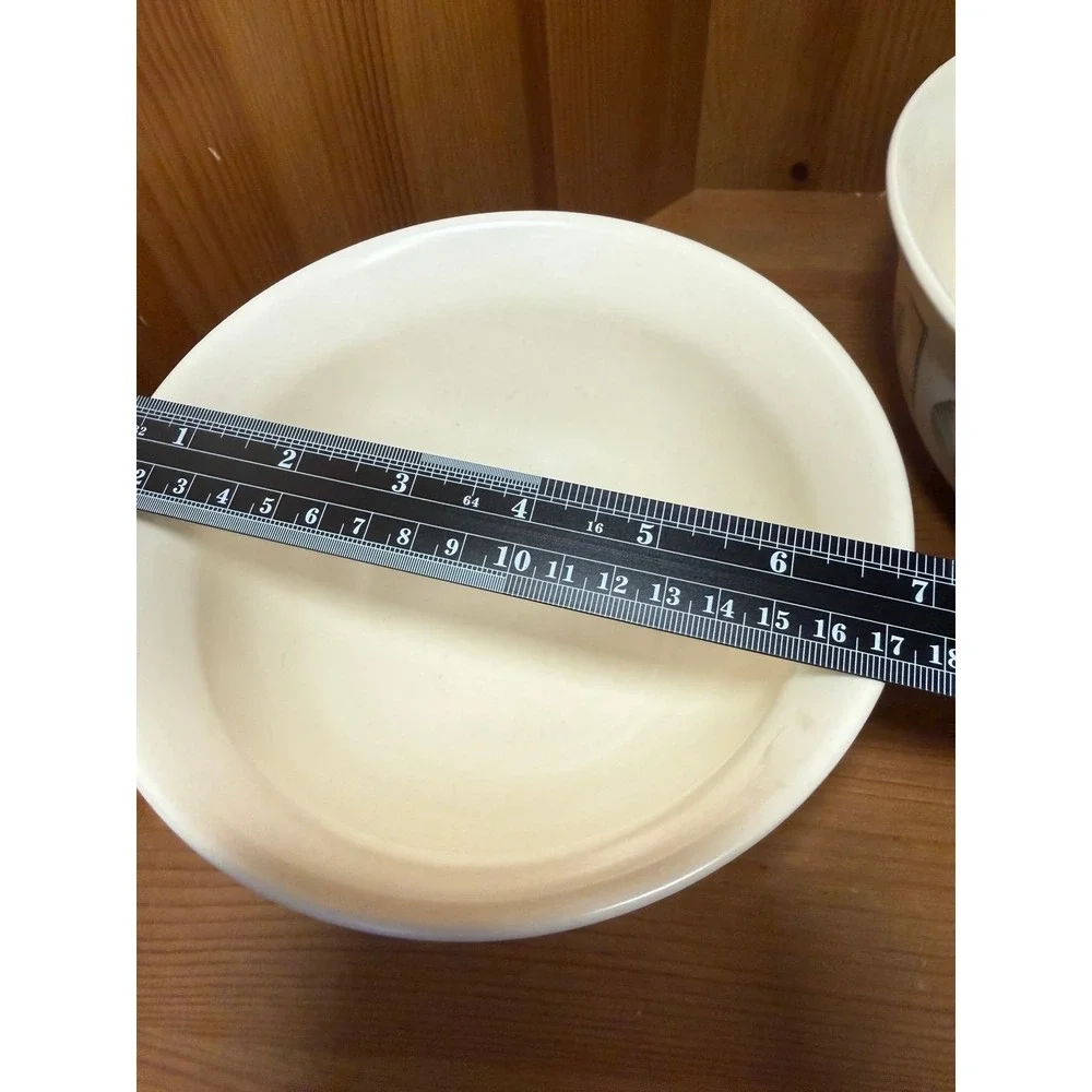 Pfaltzgraff Naturewood Nesting Mixing Bowl Set of 3 Stoneware USA